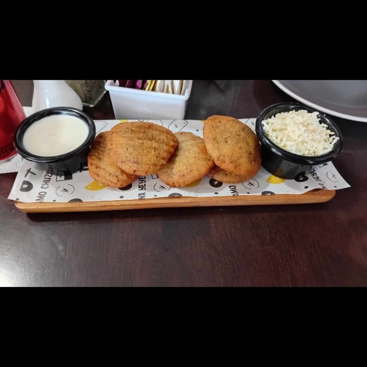 Arepitas con Queso y Nata