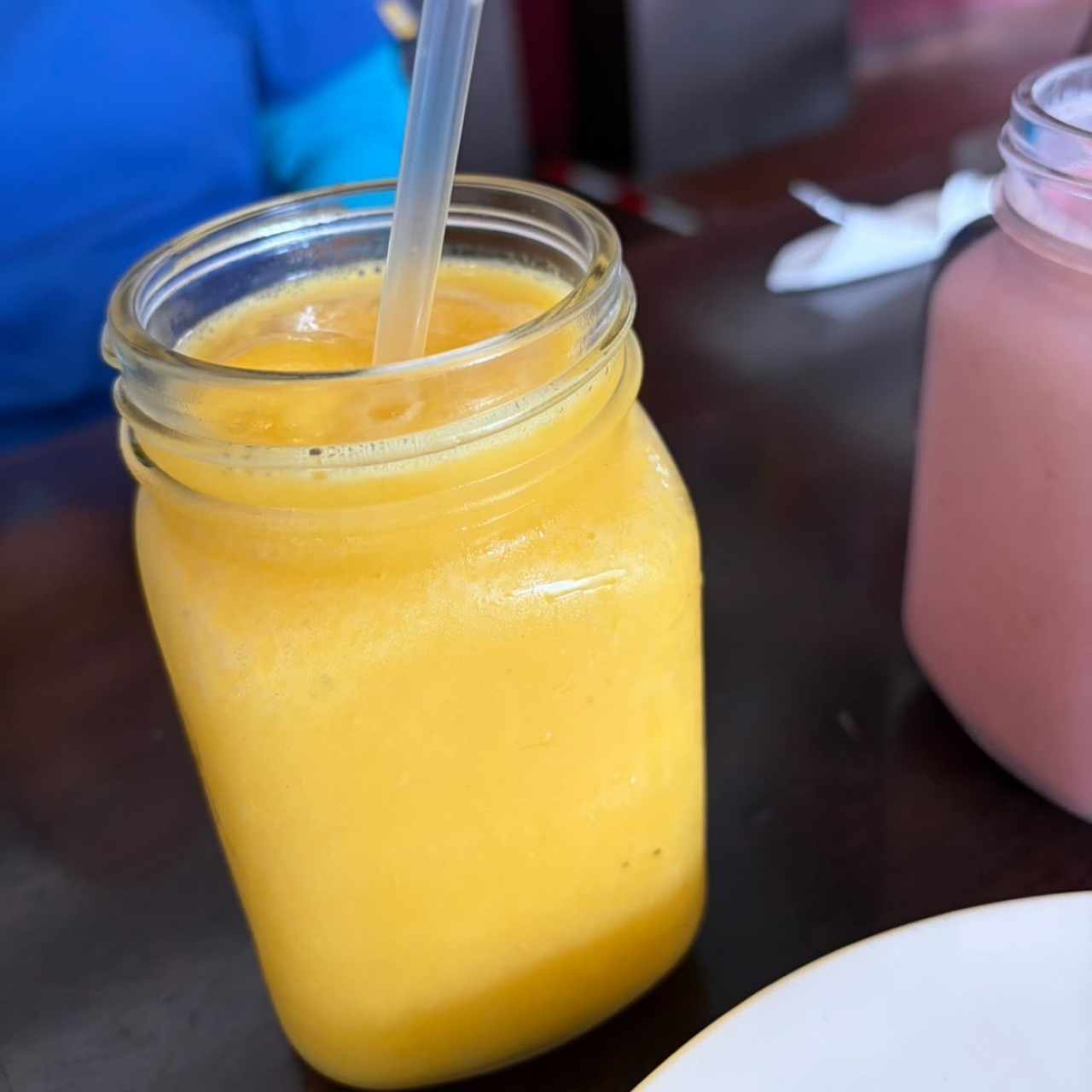 Licuado de maracuyá