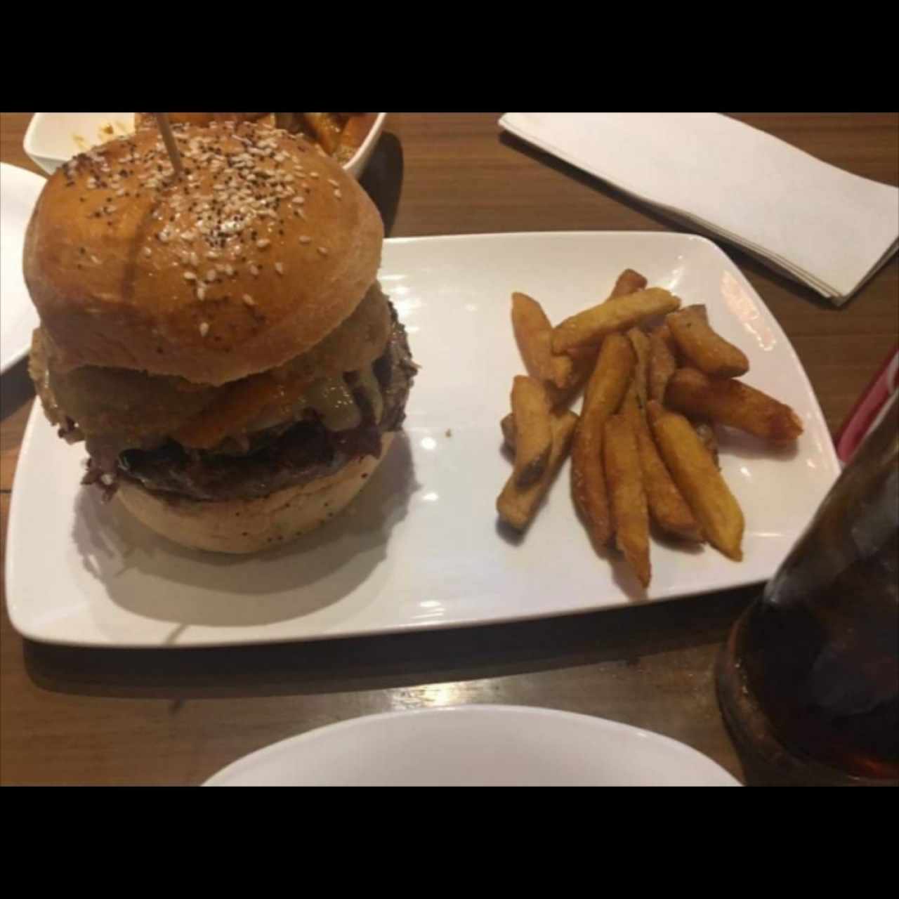 big f@cking burger