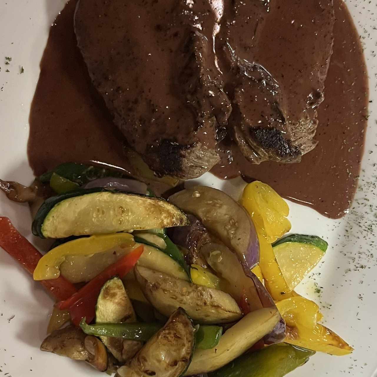 Filete a la Pimienta