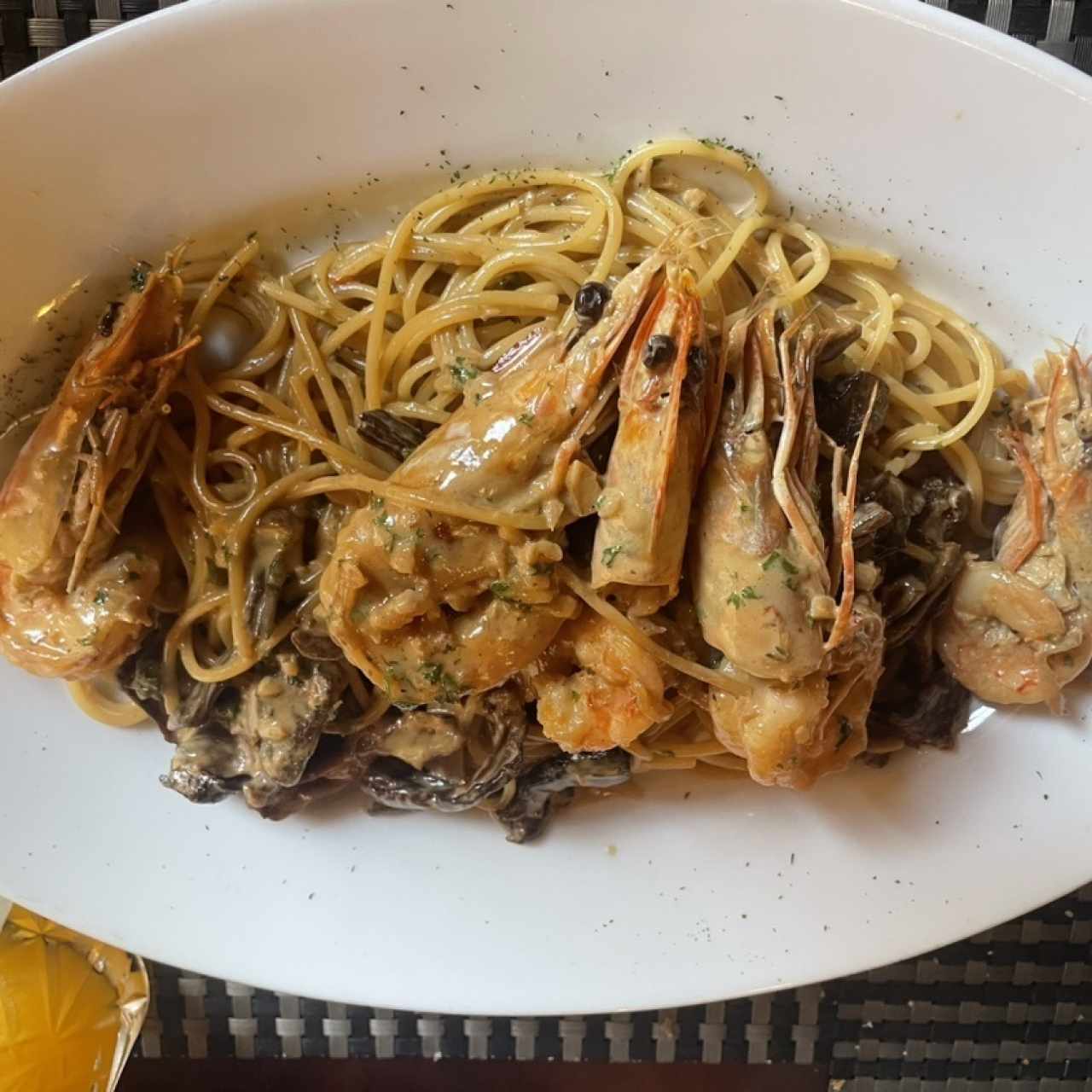 Pastas - Gamberoni e Funghi