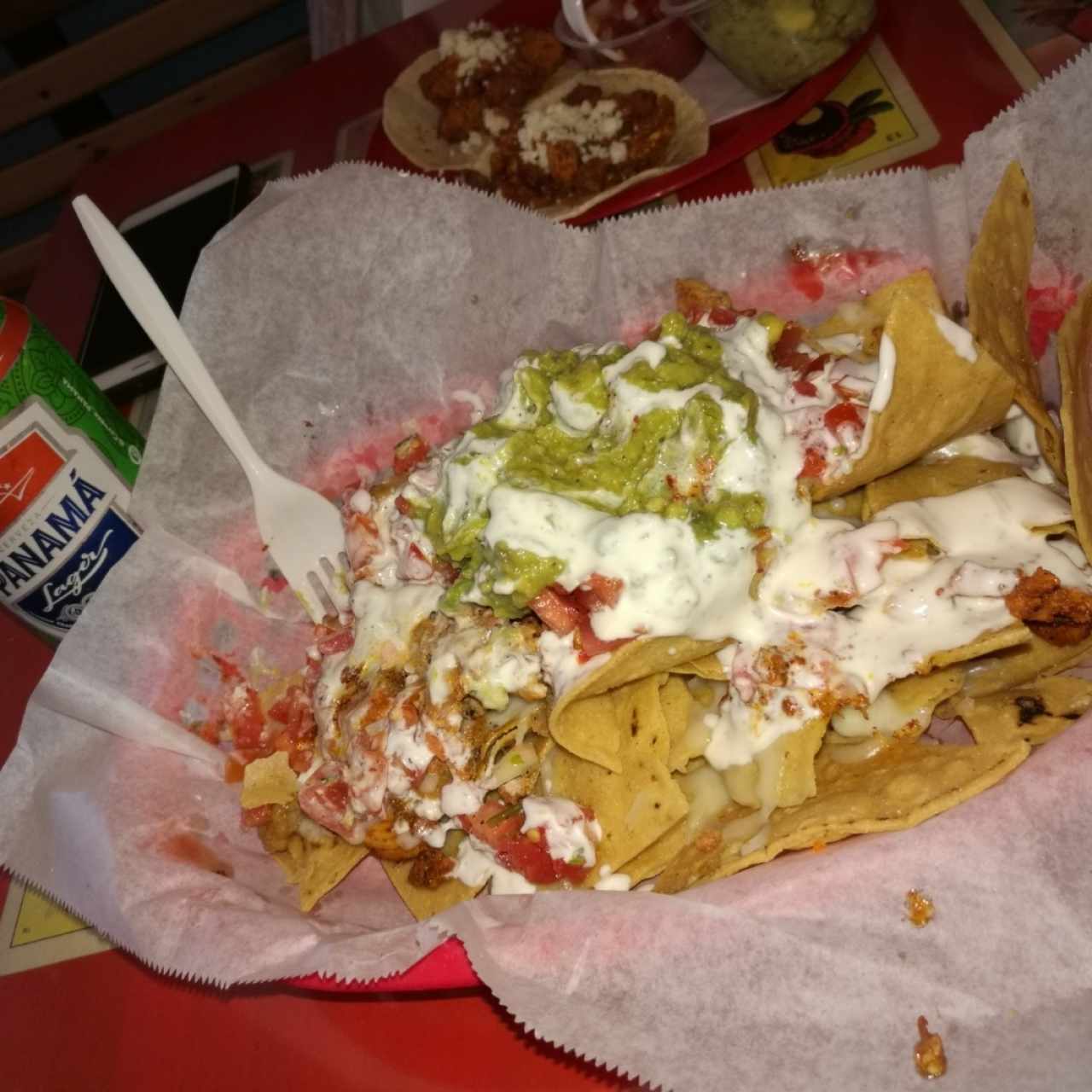 nachos para 1 persona