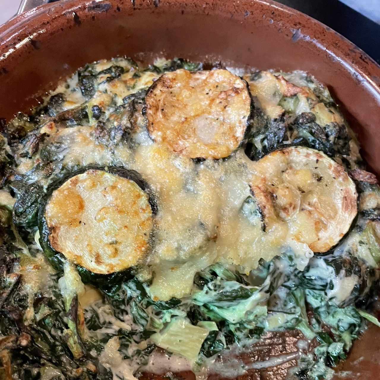 Dip de Espinacas y Alcachofas