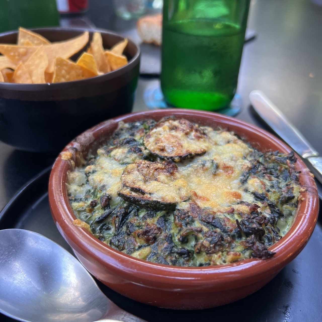 Dip de Espinacas y Alcachofas