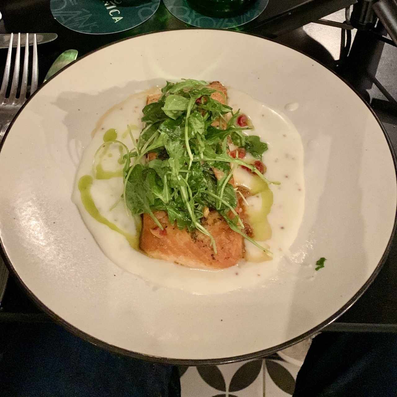 Salmon a la Toscana