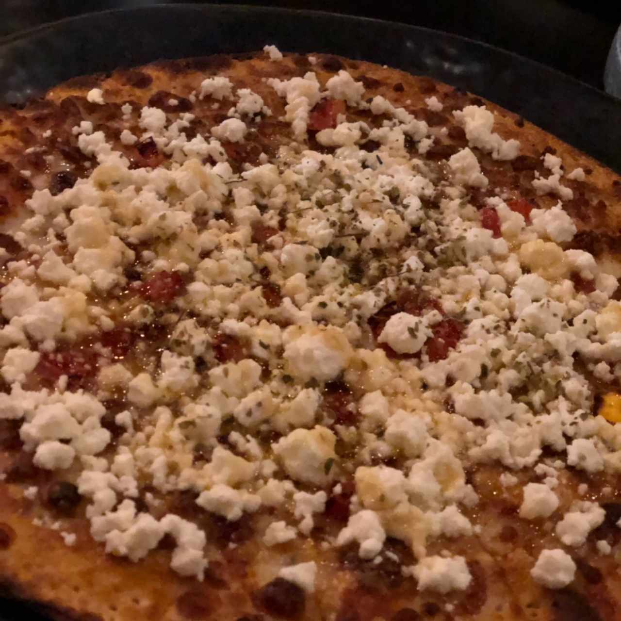 Tomate y queso feta