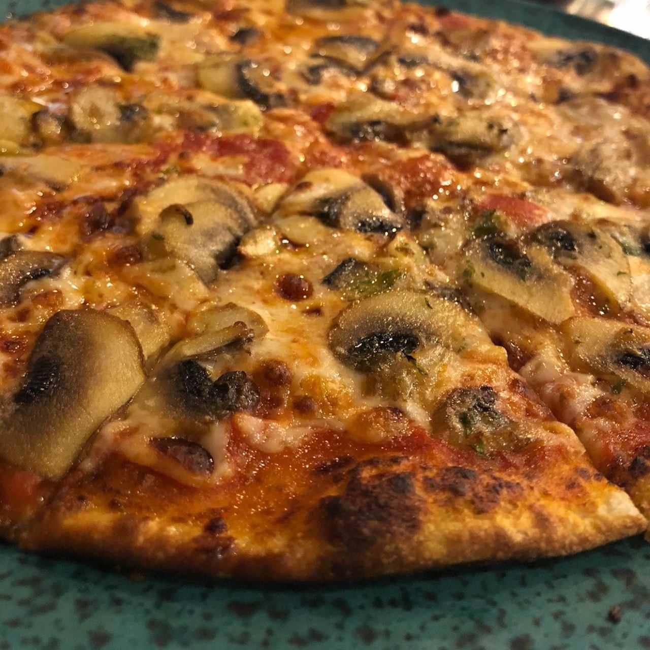 Pizzas - Champiñones al ajillo