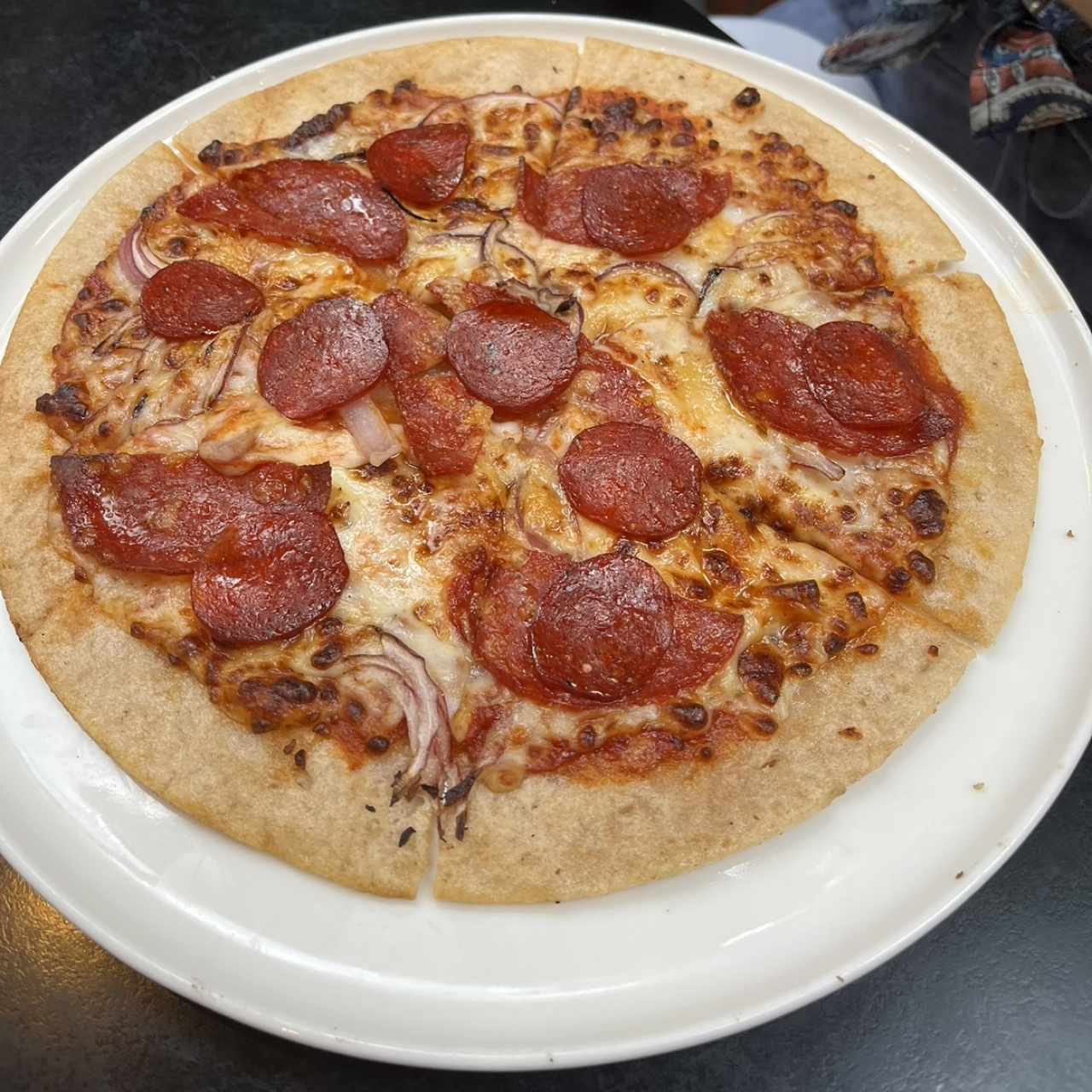 Pizza diavola gluten free