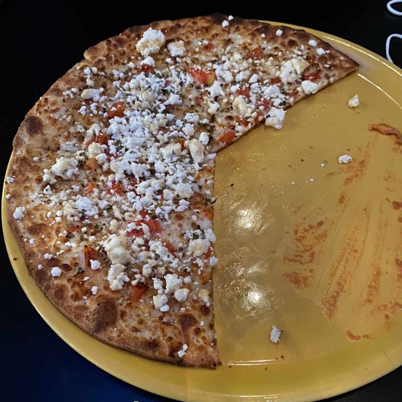Tomate y queso feta