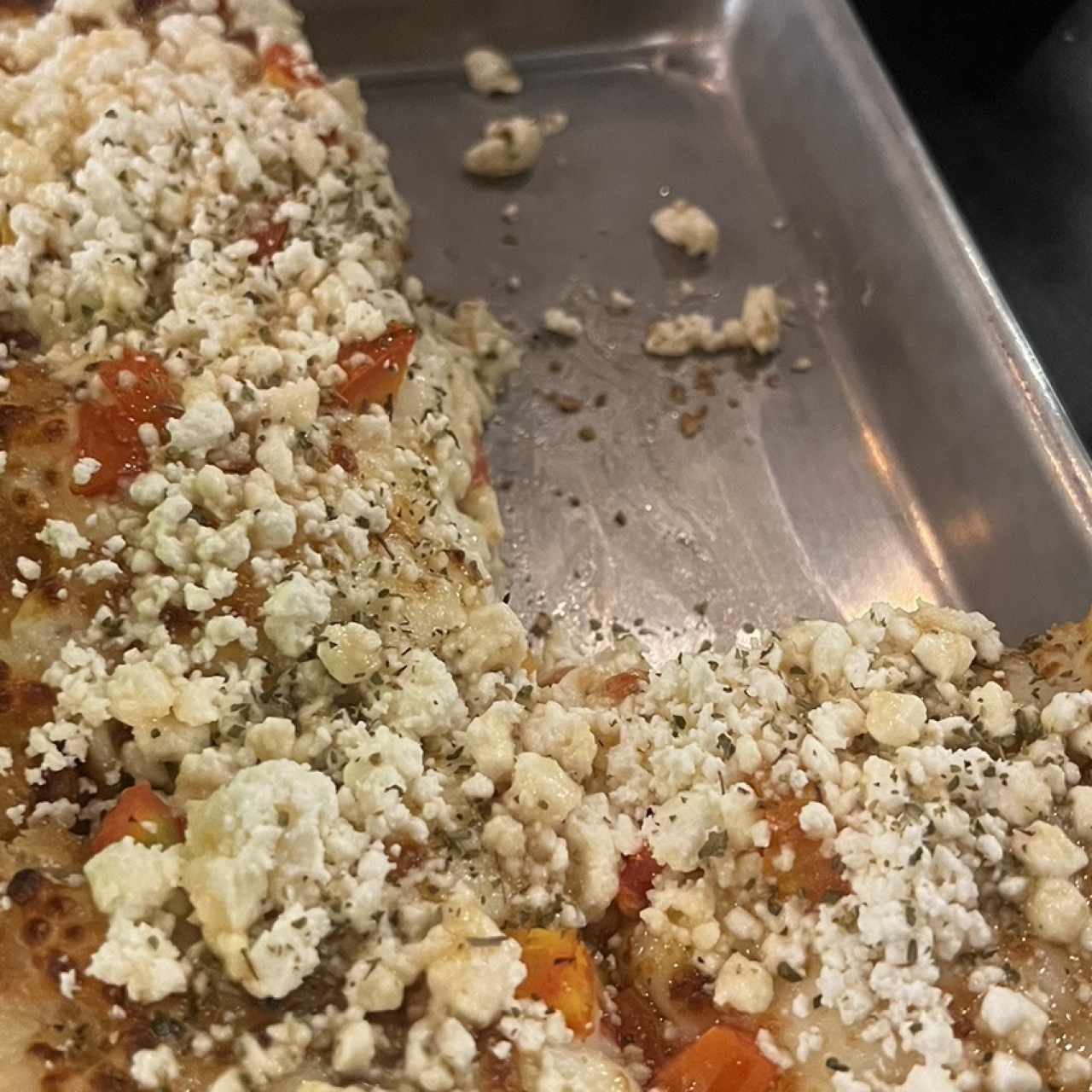 Tomate queso feta y miel