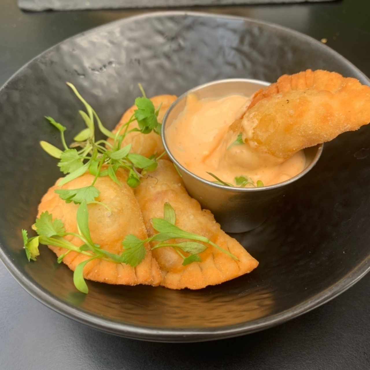 Empanaditas de zuchini y queso
