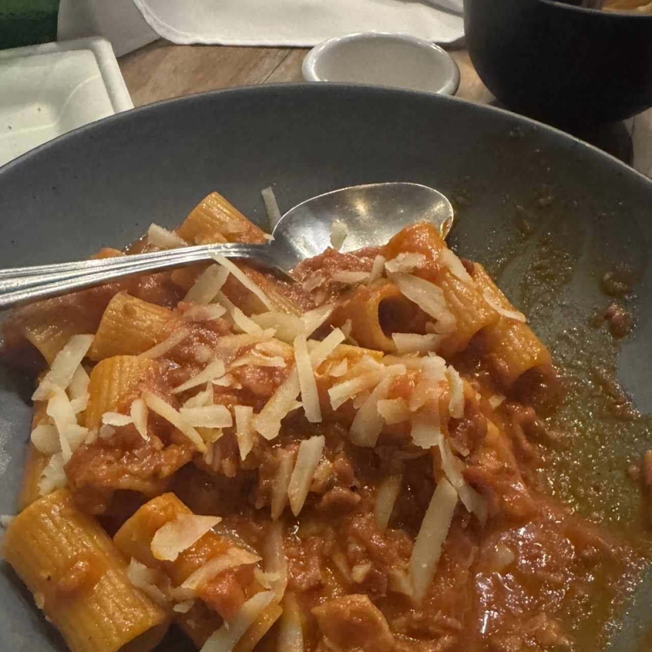 Pastas - Rigatoni all¨amatriciana