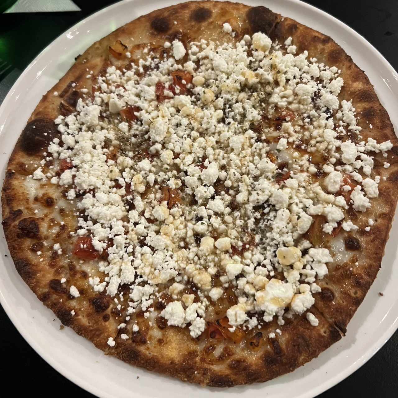 Tomate y queso feta