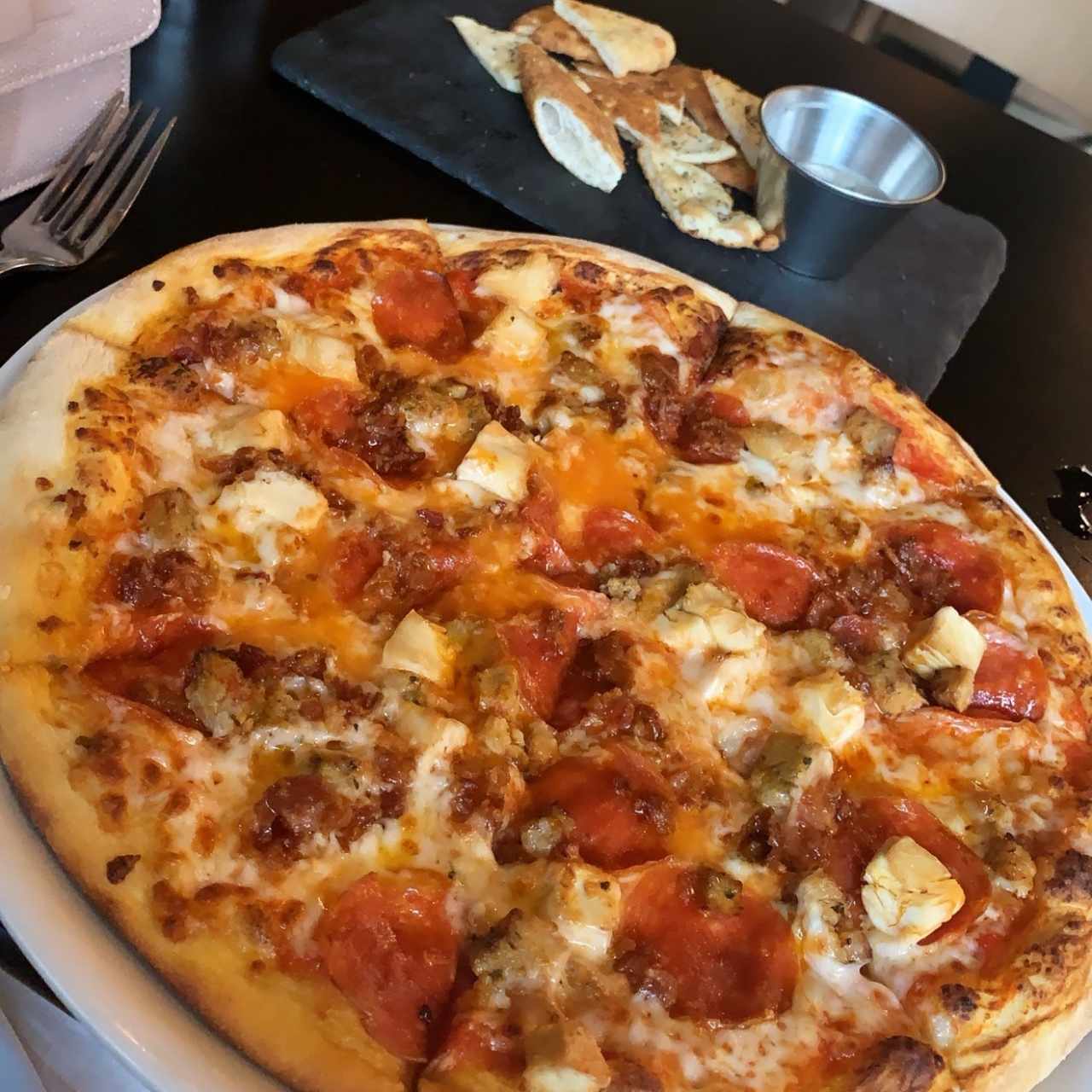 Pizzas - Cuatro carnes