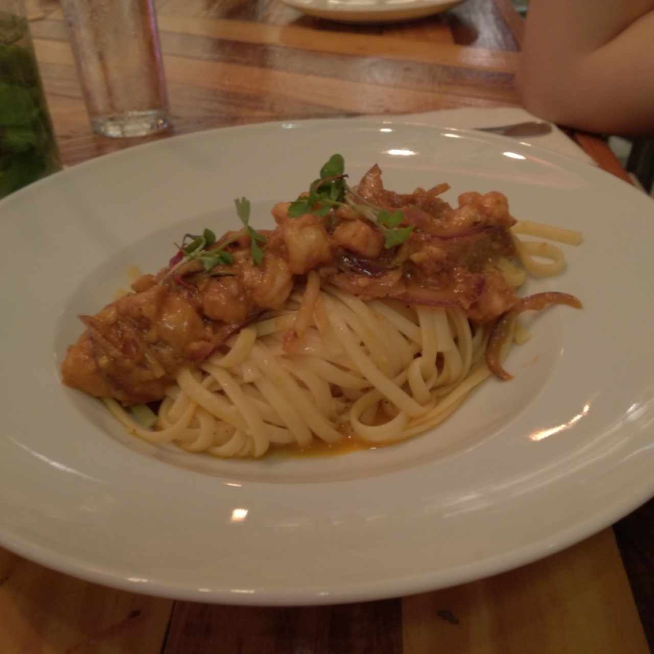Pasta de frutos del mar
