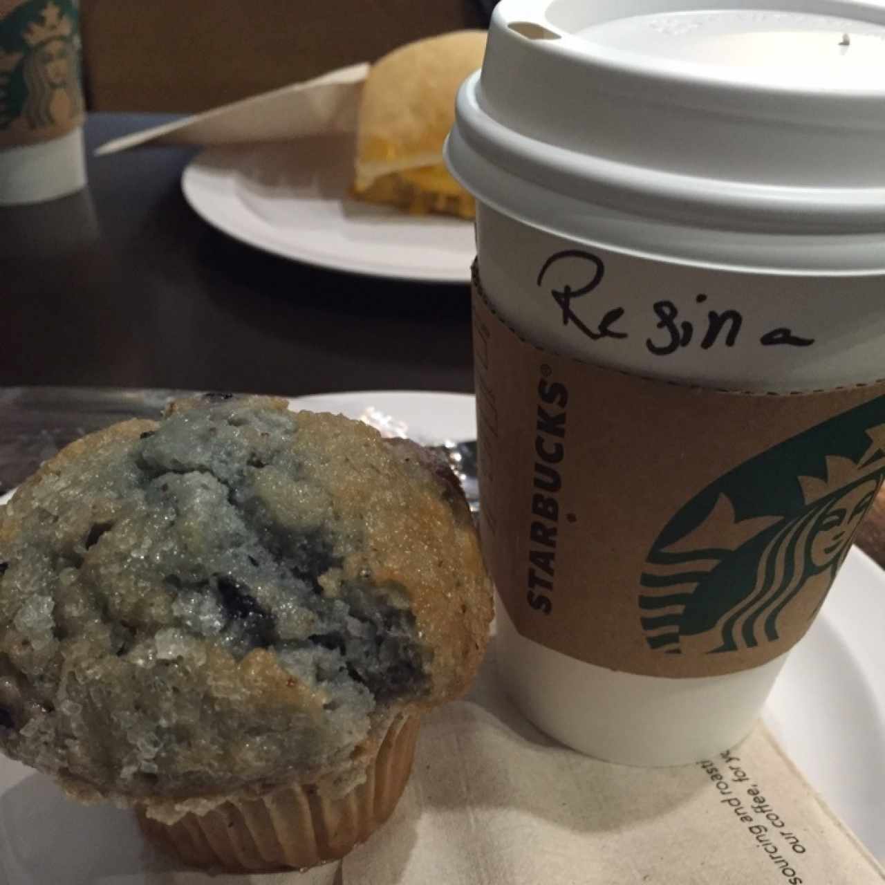 Blueberry muffin