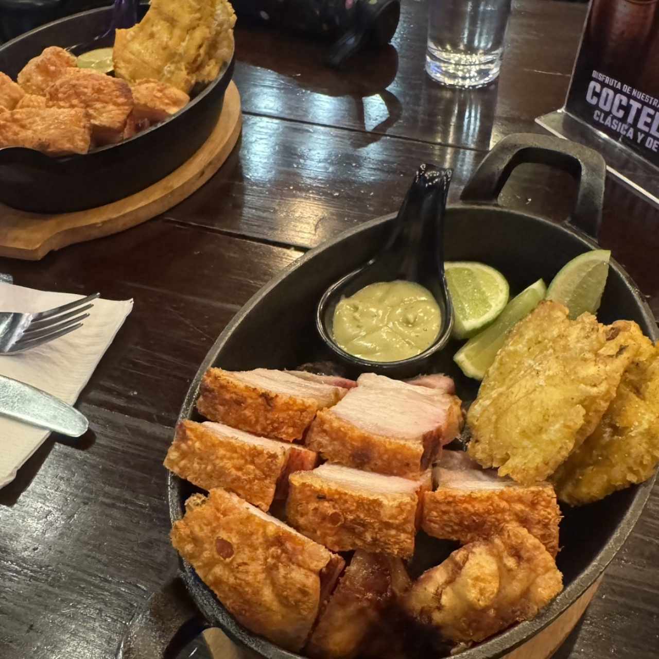 Chicharrón al barril