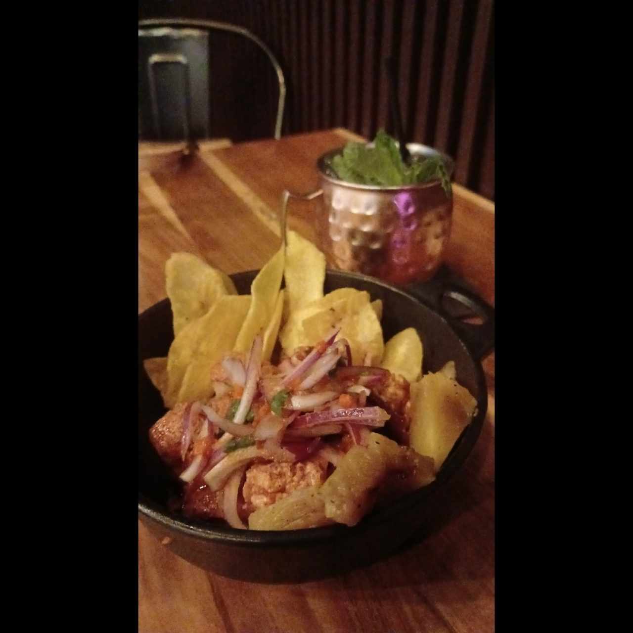 Ceviche de chicharrón 