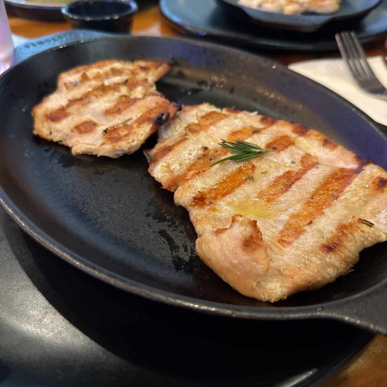 Filete de pollo a la plancha