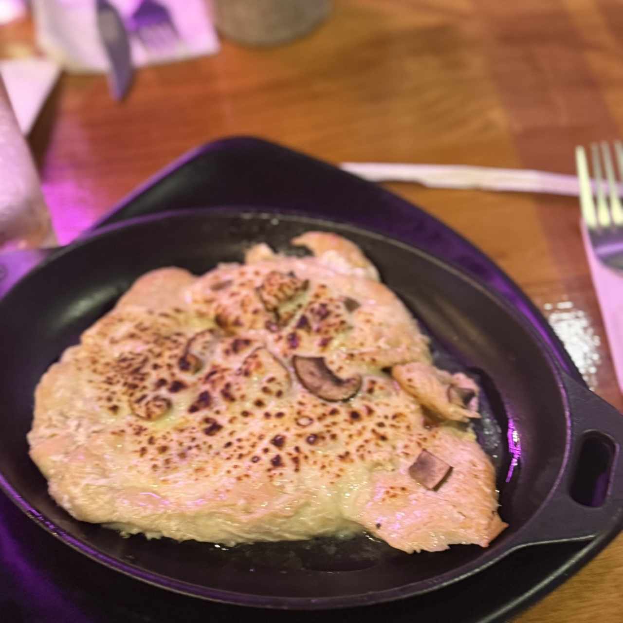 Pechuga de pollo gratinada