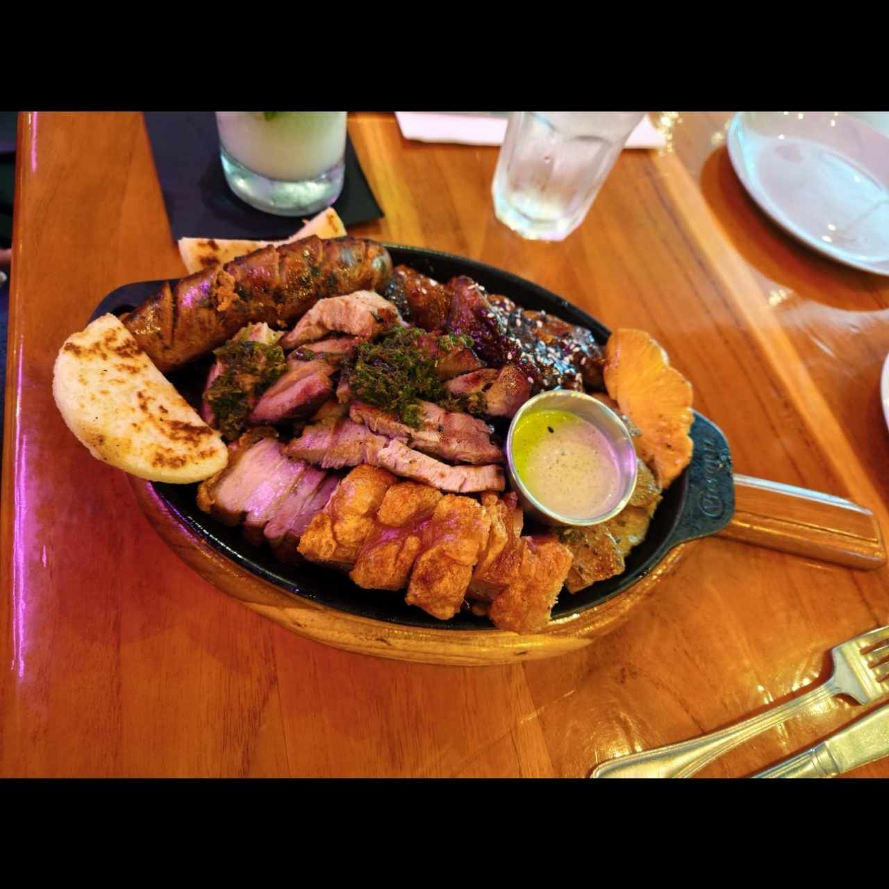 parrillada mixta de 2 personas