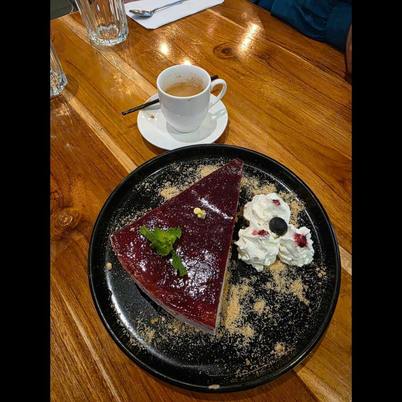 Cheesecake de moras