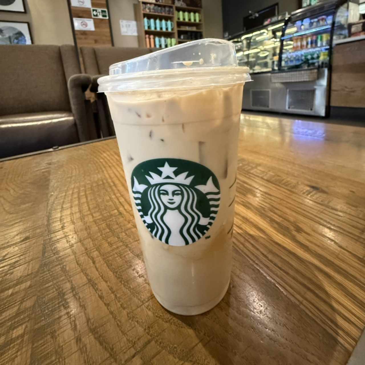 Suagr free vanilla latte/ oat milk 