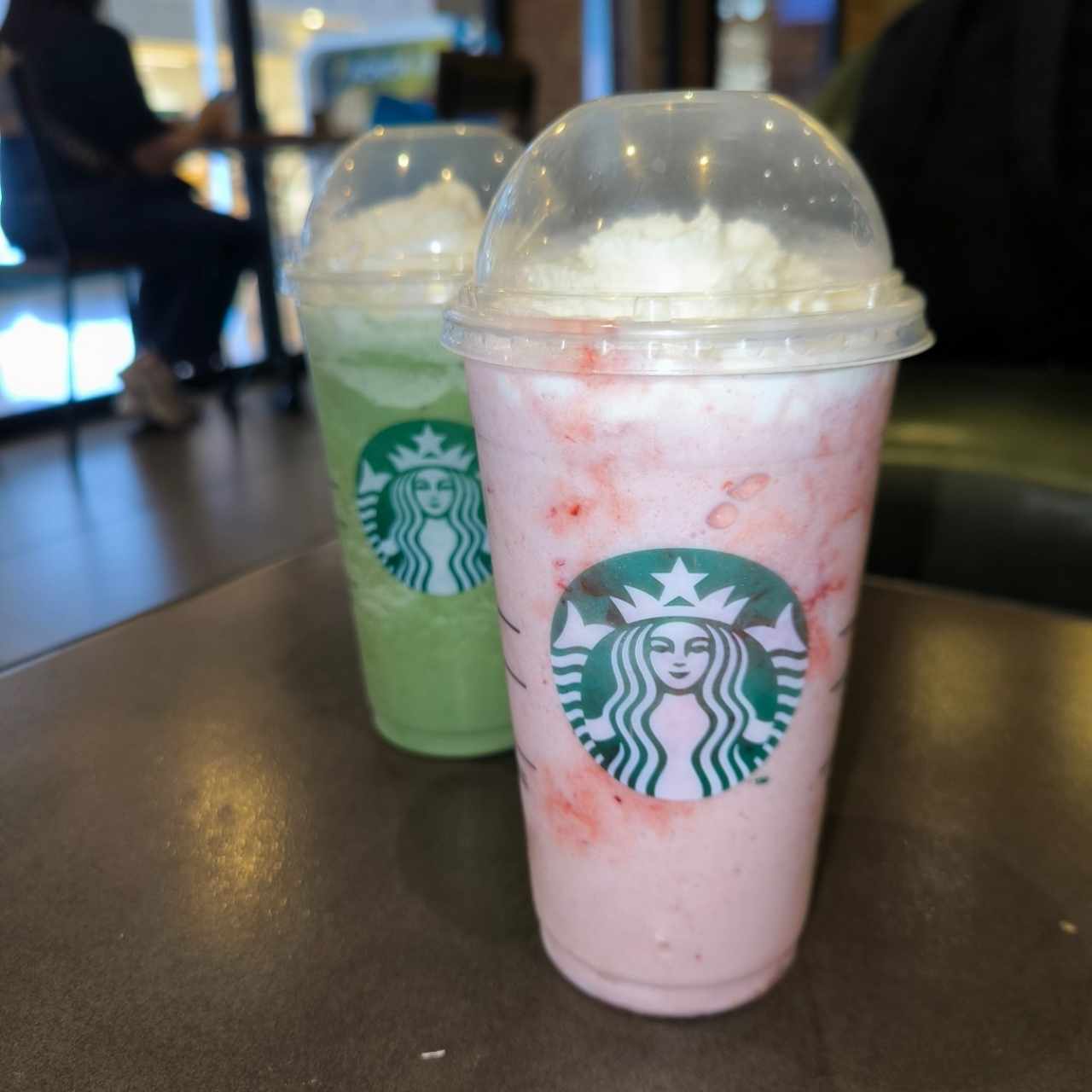 Frappé de fresa