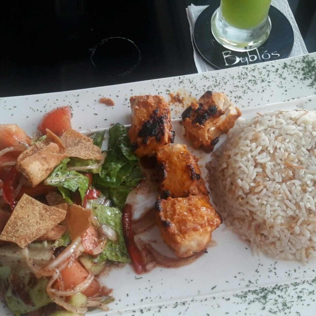 Kebab de Pollo (delicioso)