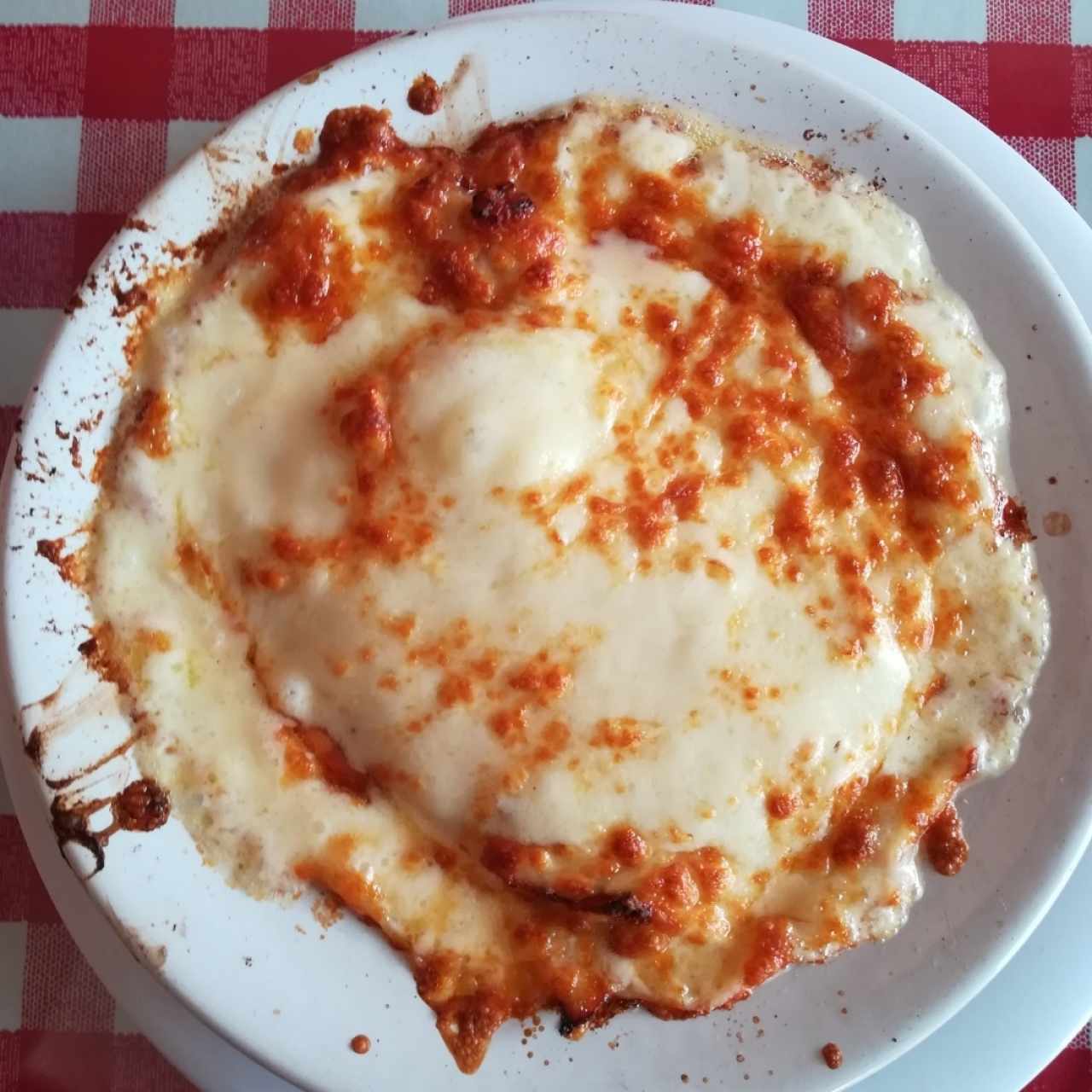 lasaña de pollo gratinada (al horno)