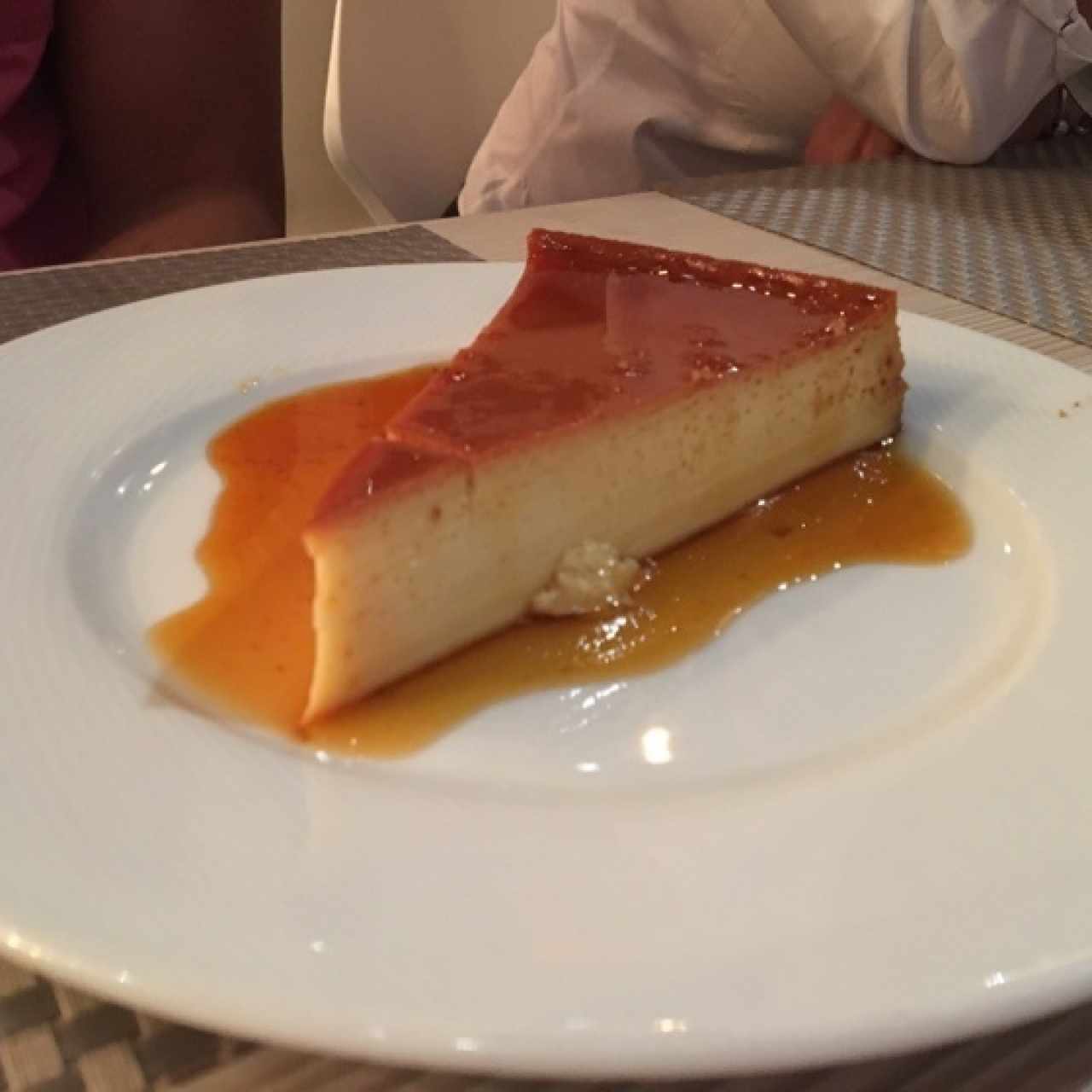 Flan de la casa