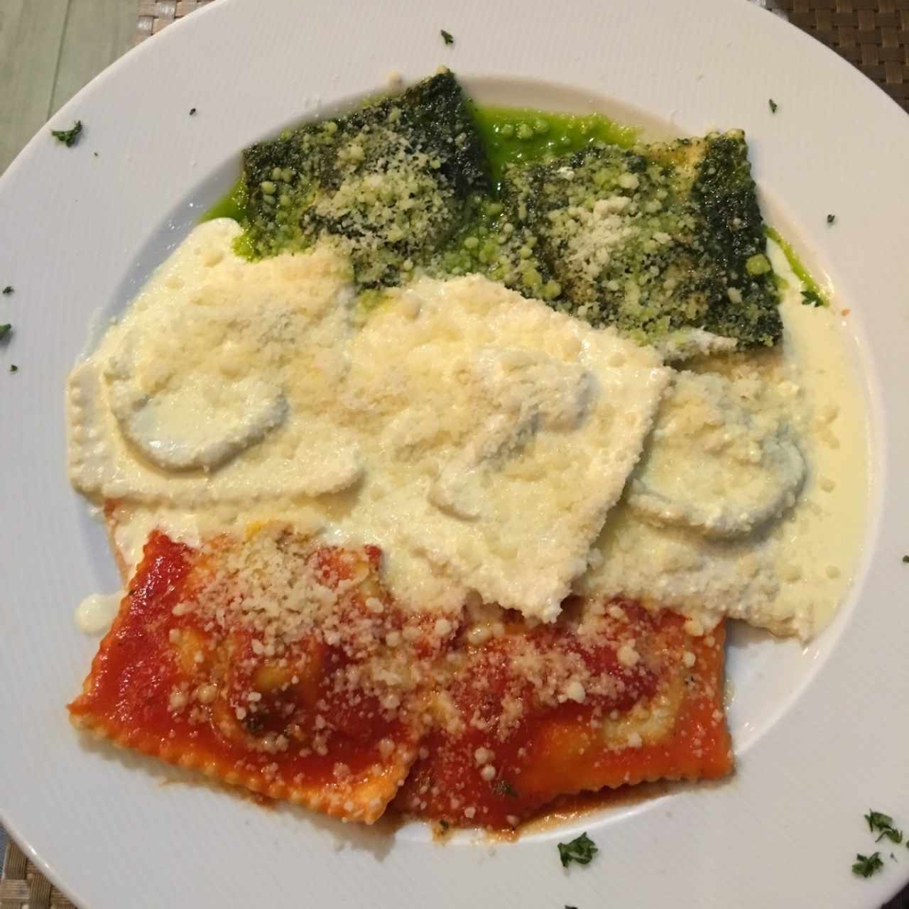 ravioli trio spunto