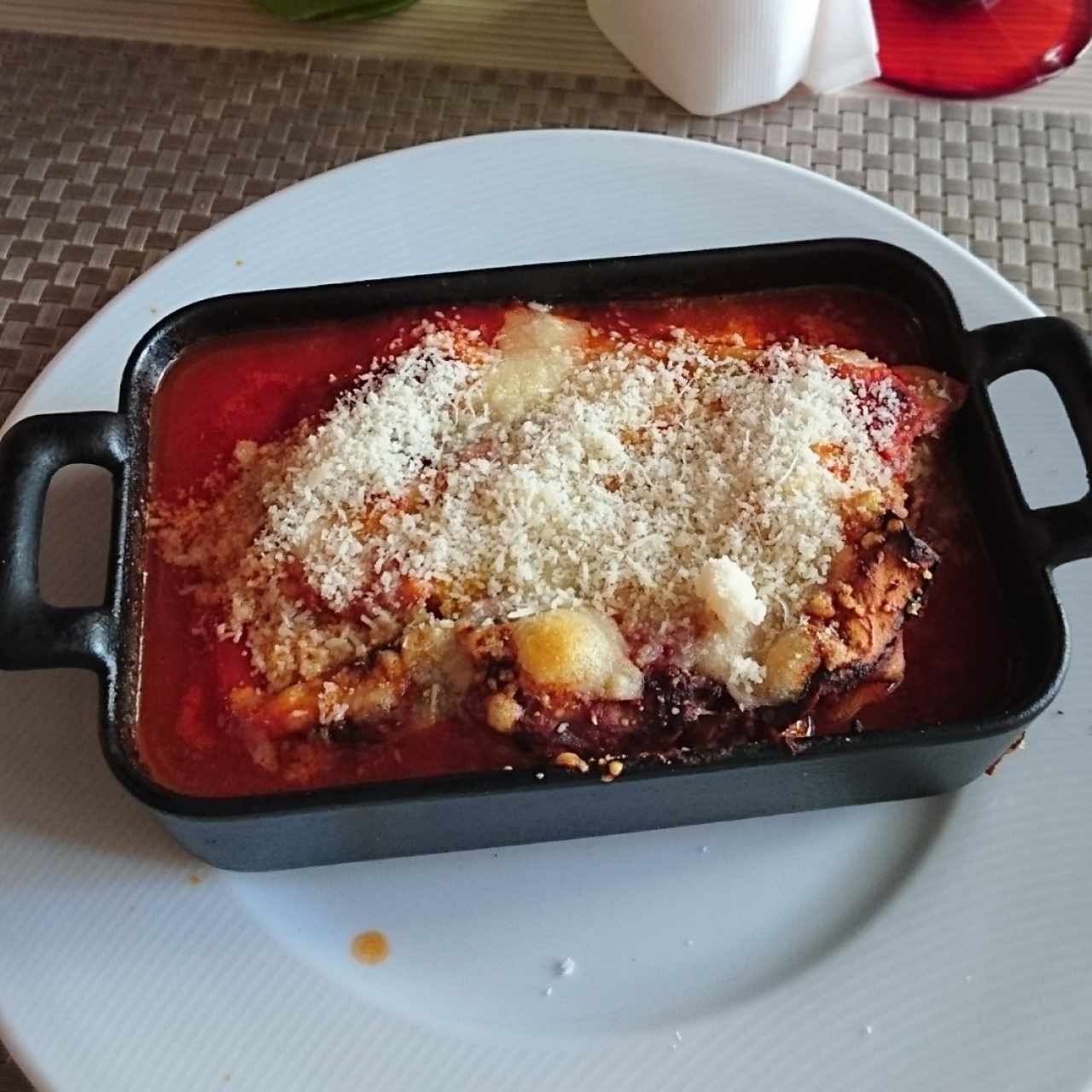 Lasaña de carne