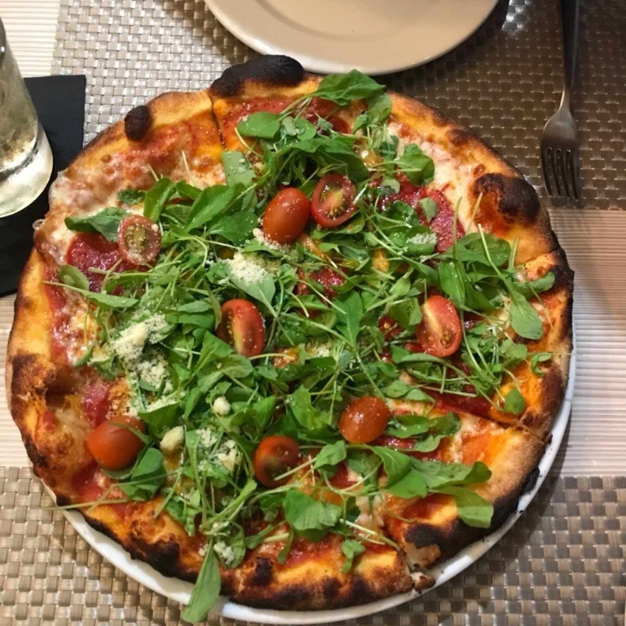 Pizza spuntino con peperoni