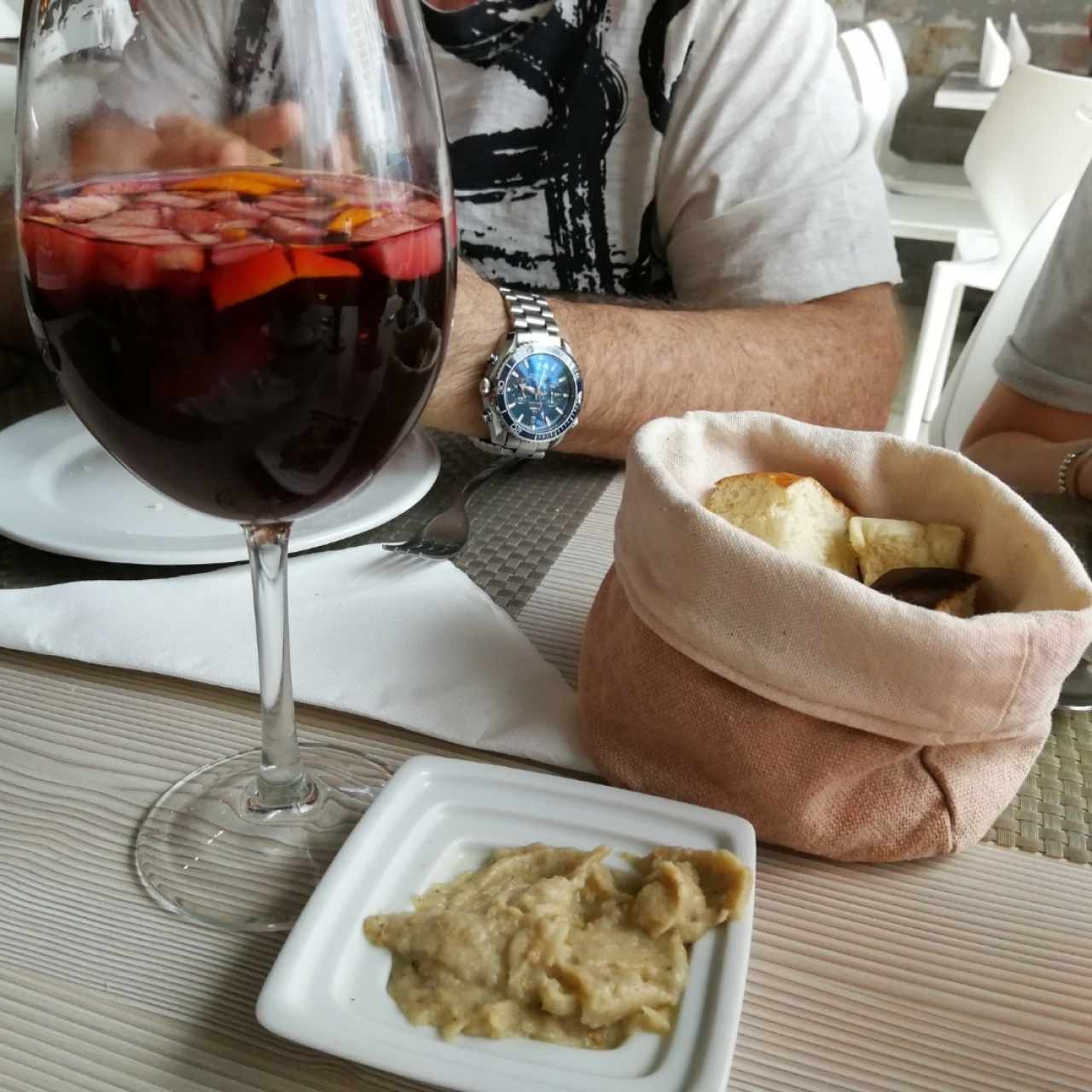 Copa sangria roja