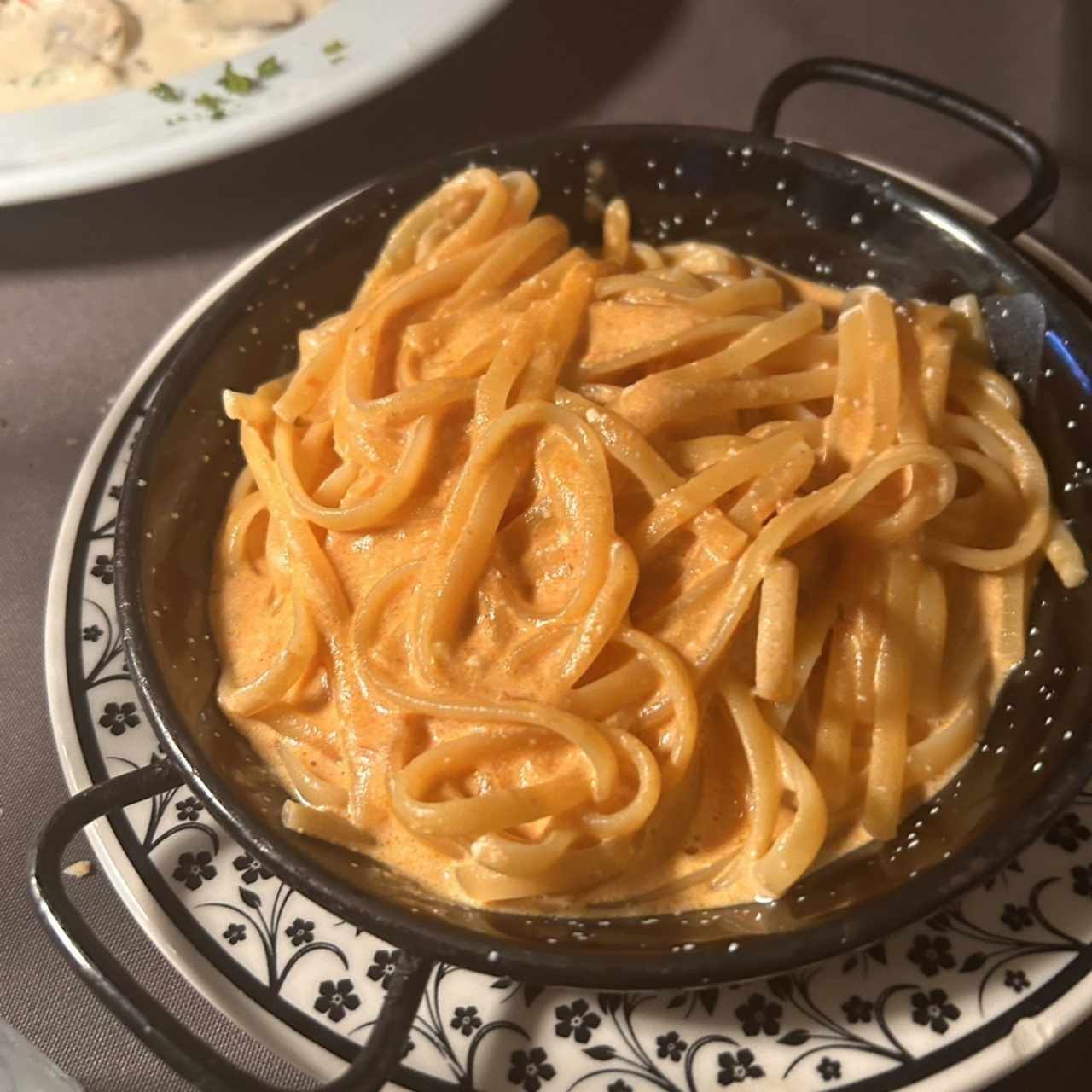 Espaguetti rosado