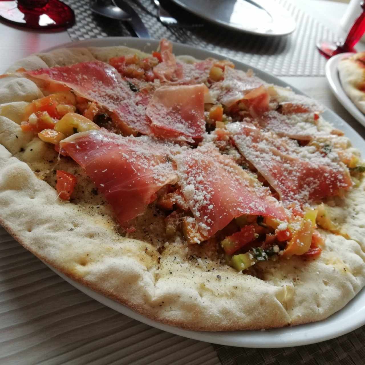 Focaccia de Jamón Serrano 