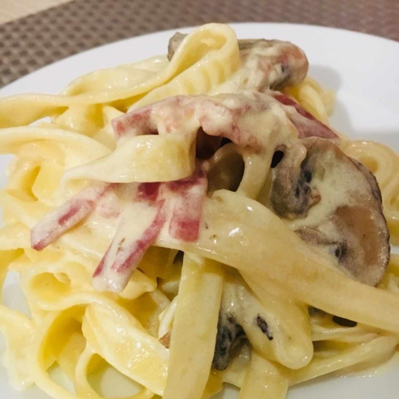 fettuccine alla crema
