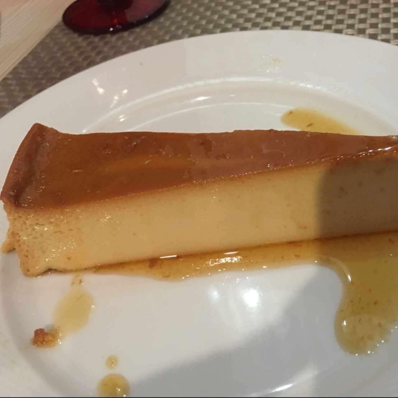 Flan de caramelo