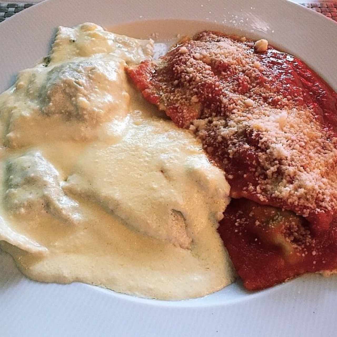 Raviolis de Ricotta y Espinaca