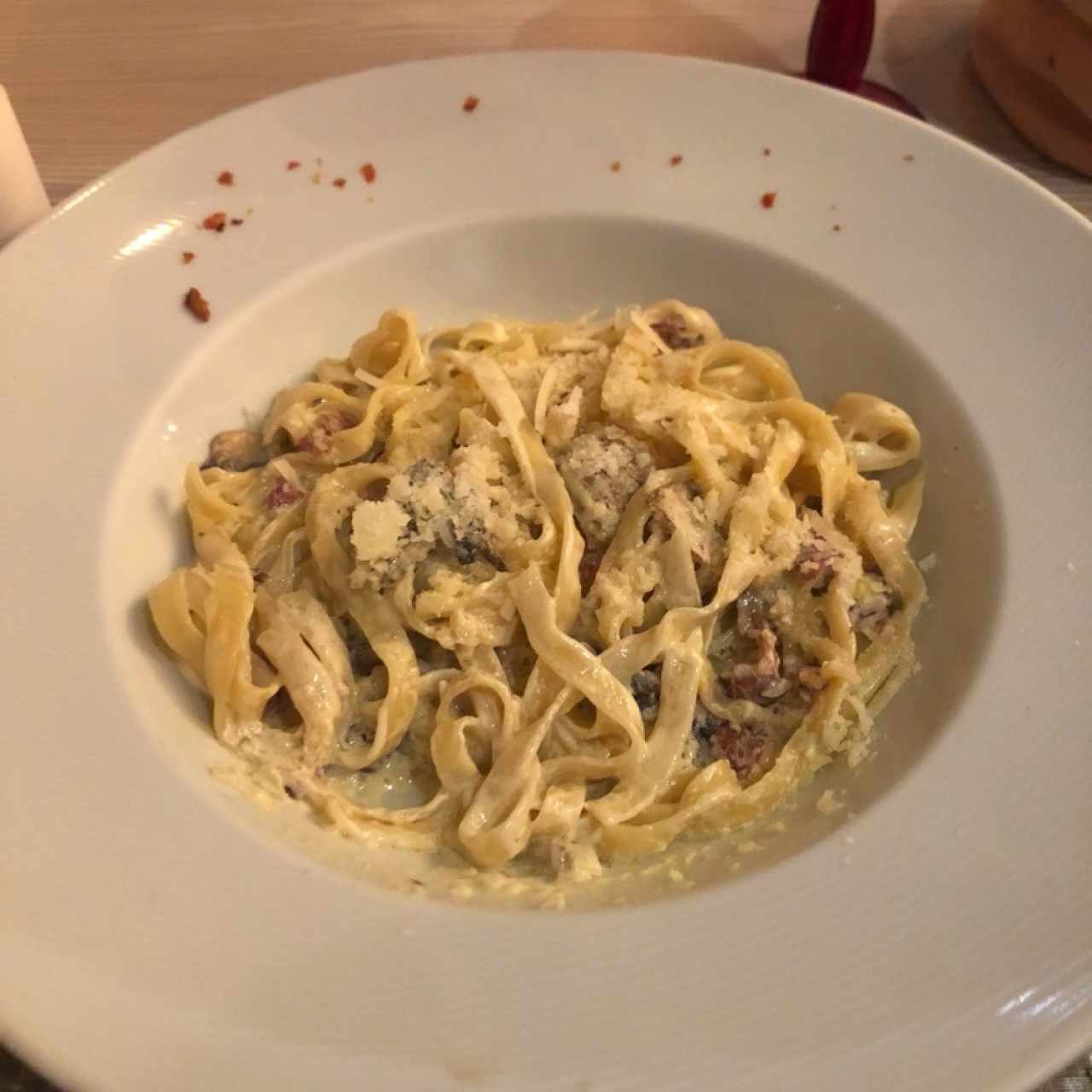 Fettuccini al grana padano