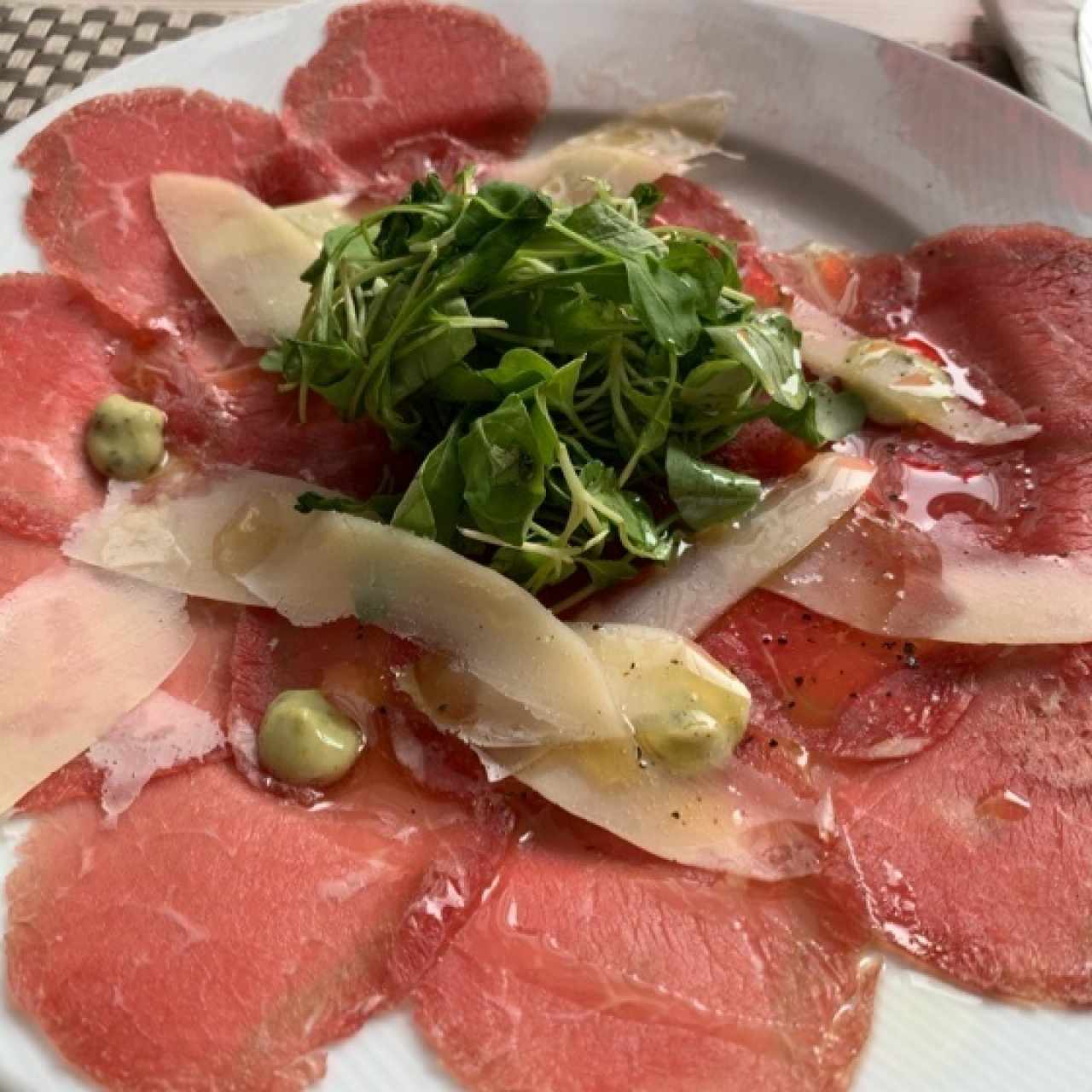 Carpaccio Di Manzo 