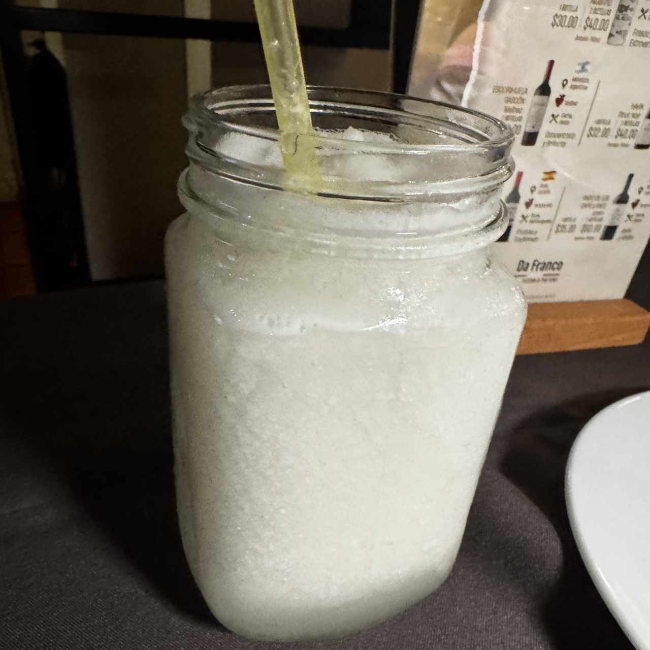 Limonada con coco