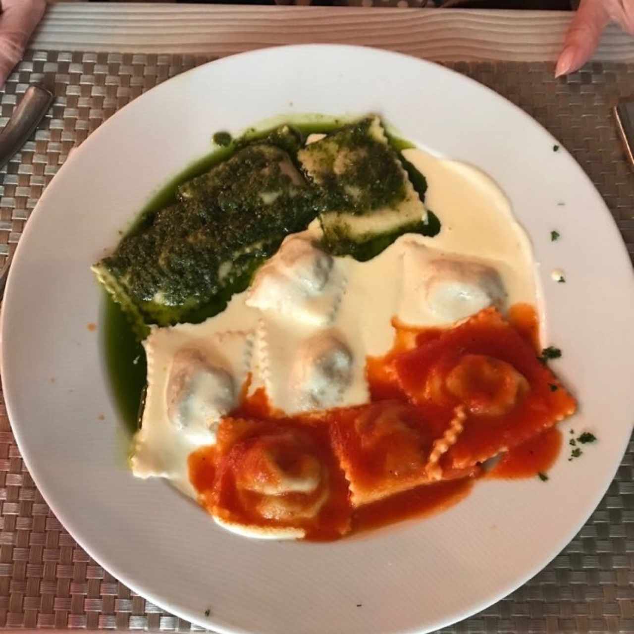 Trio de Ravioli