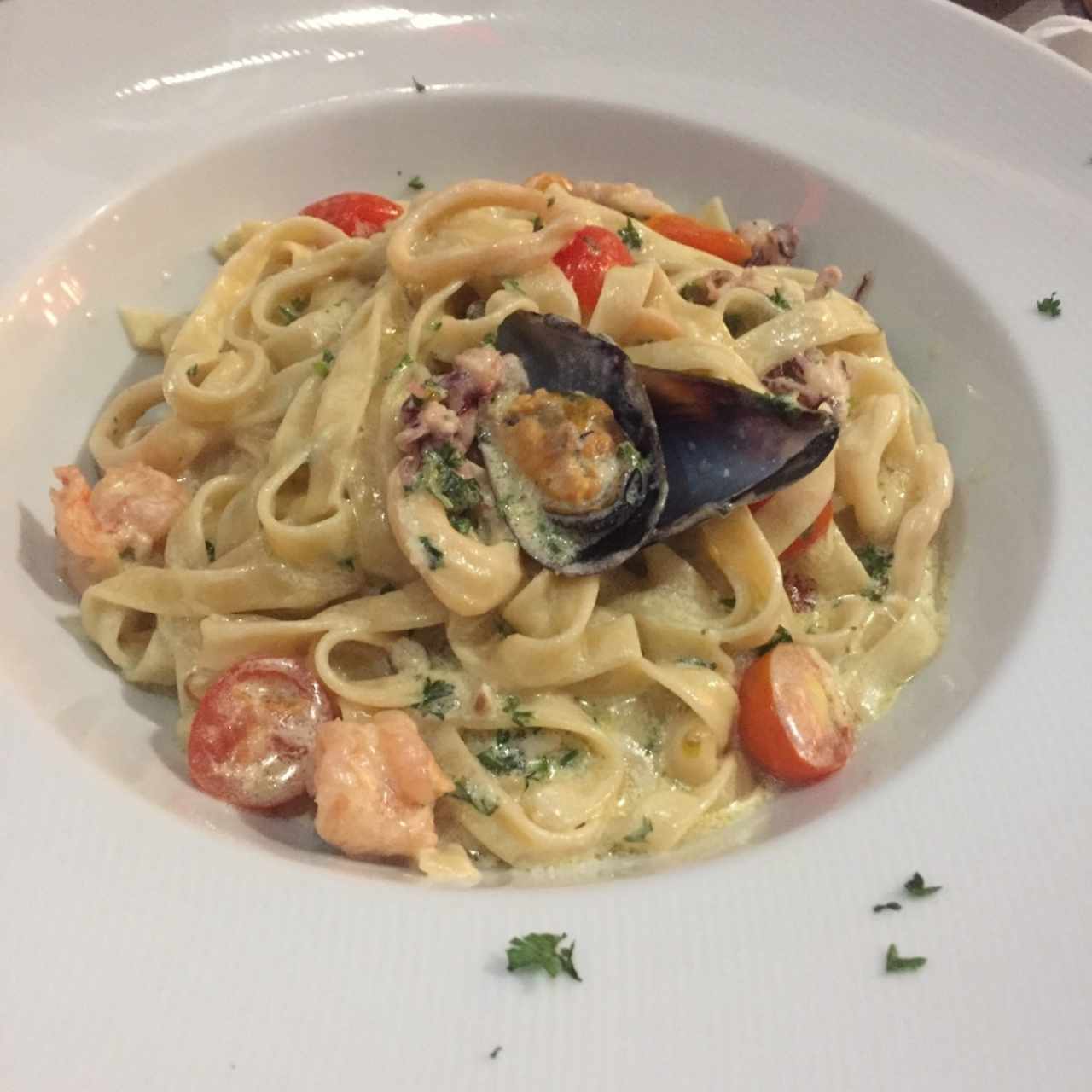 Fetuccini frutti di mare