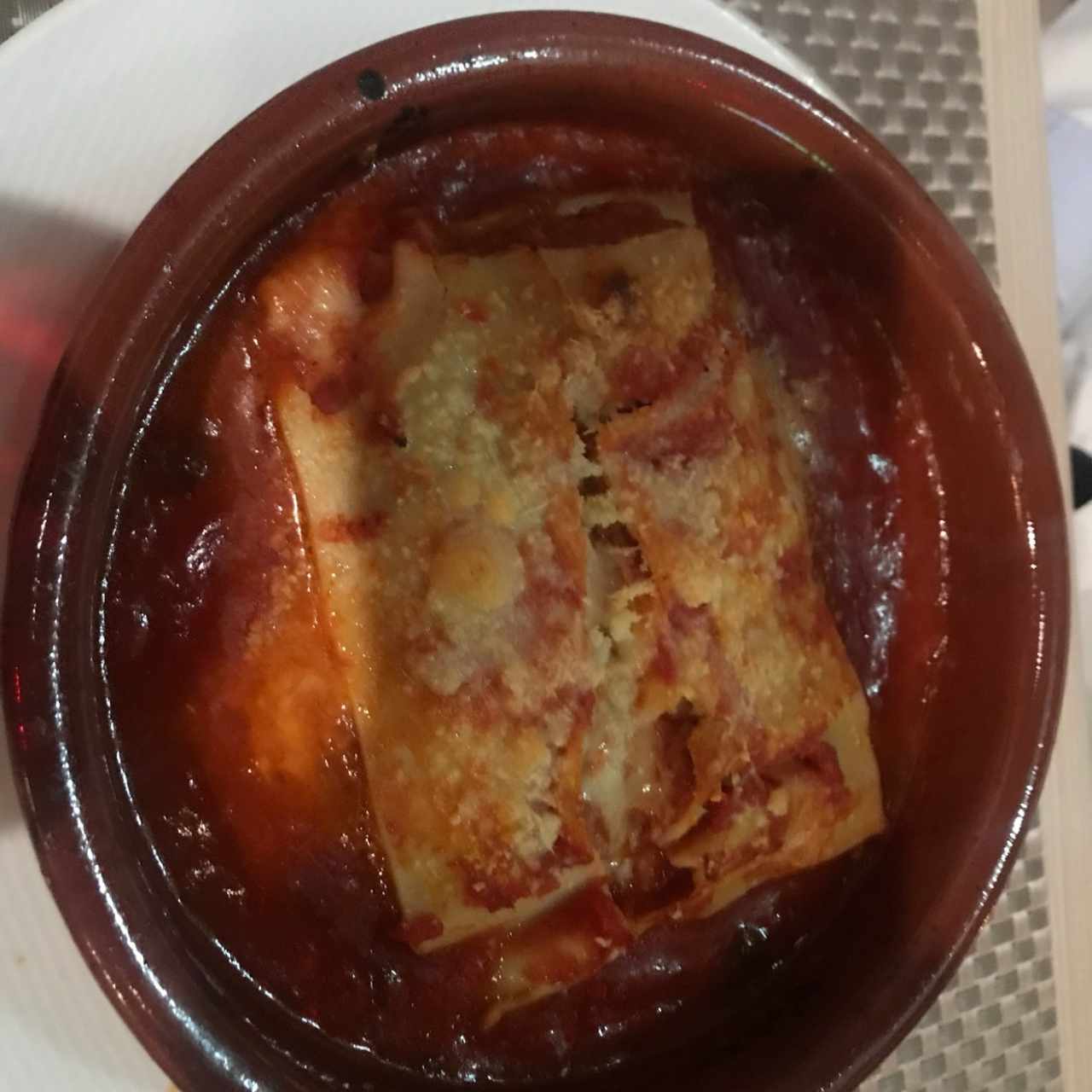 lasaña de carne