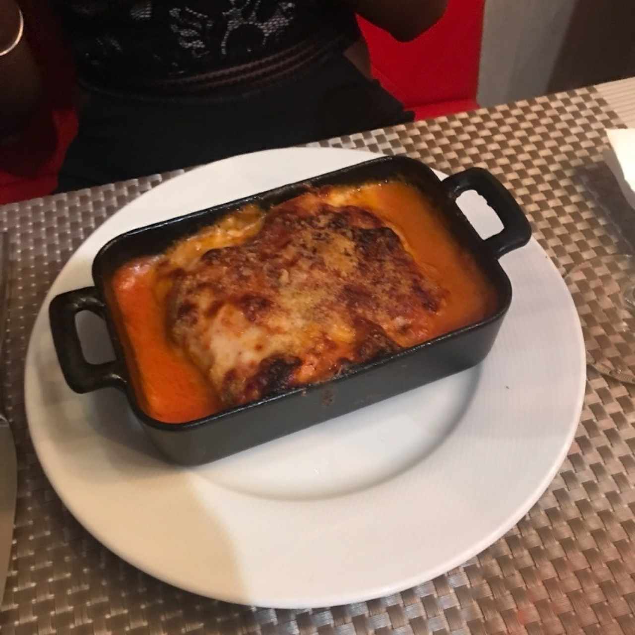 lasaña de carne 