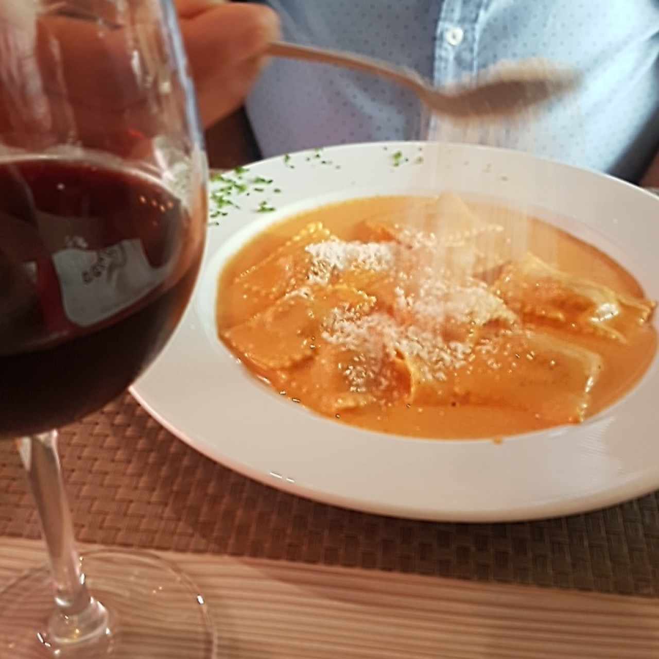 raviolis de tomates secos 