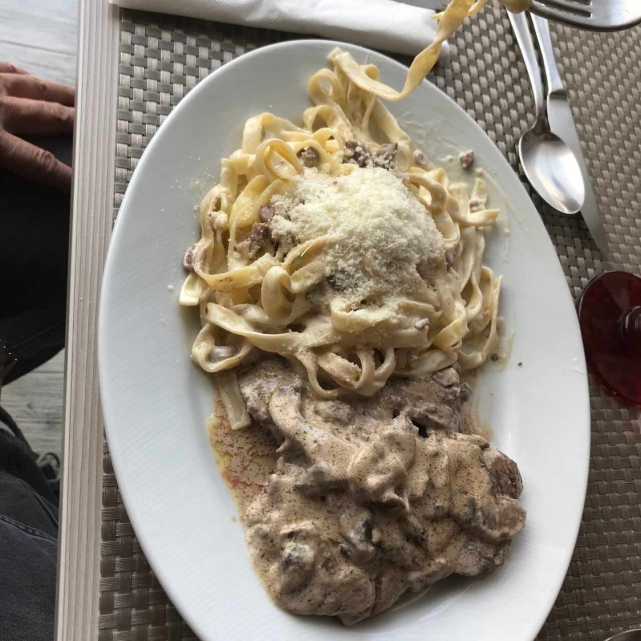 Fetuccini al Cartoccio
