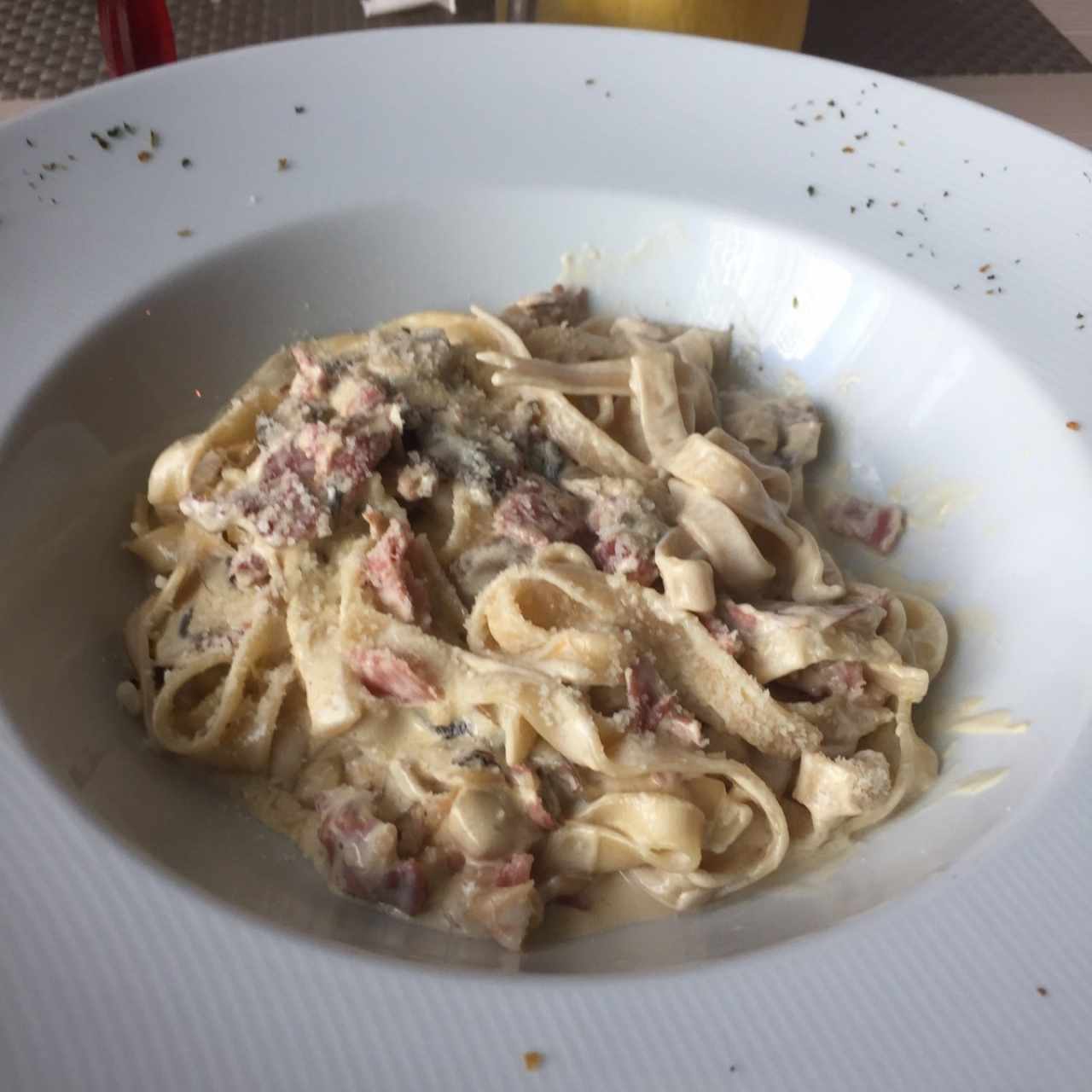 Fetuccini o linguini vongole